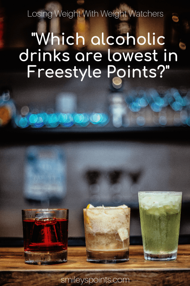 low point alcoholic drinks weight watchers