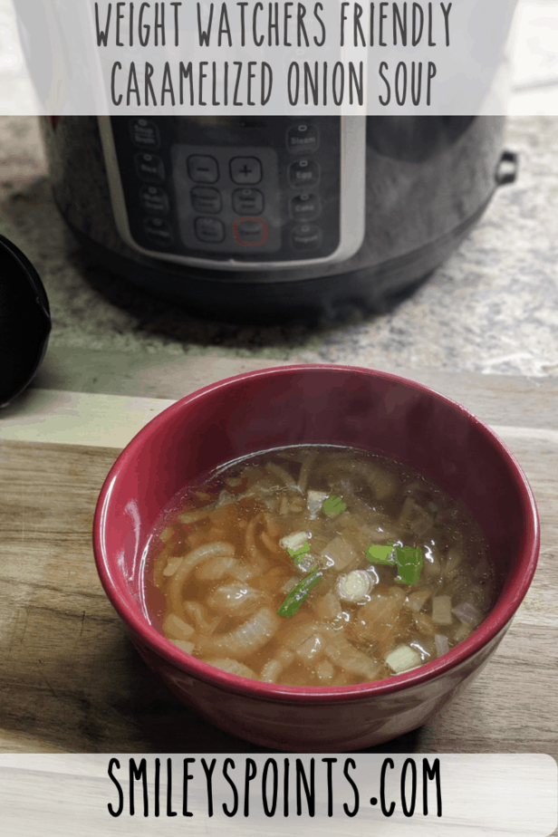 Weight Watchers Friendly Carmelized Onion Soup