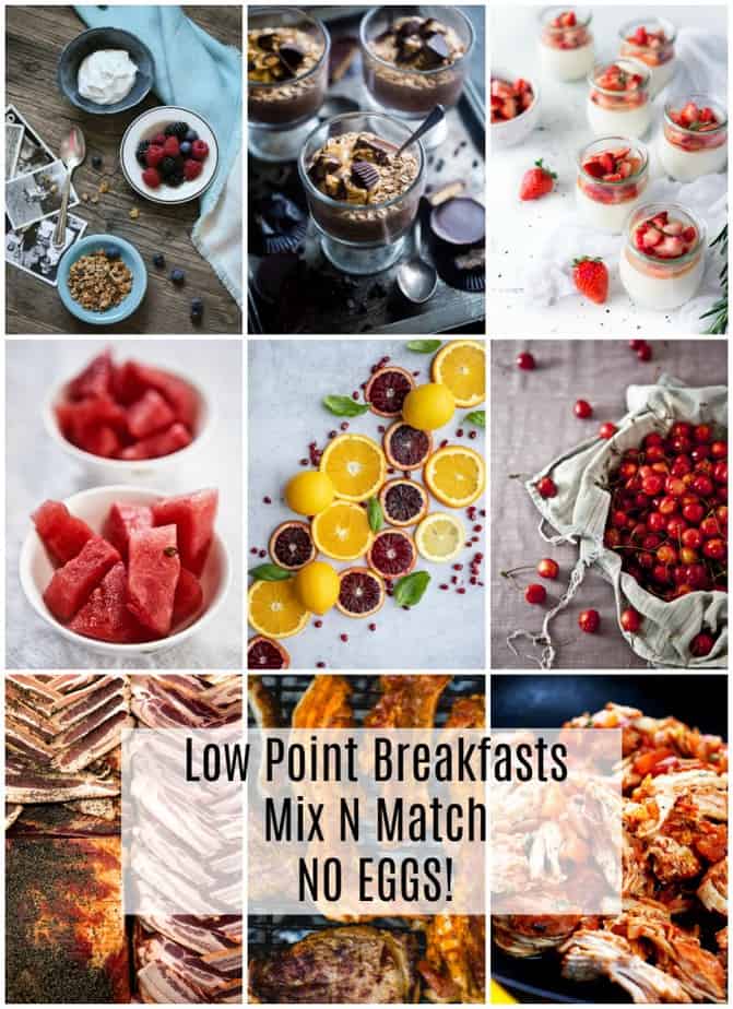 weight watchers breakfasts without eggs