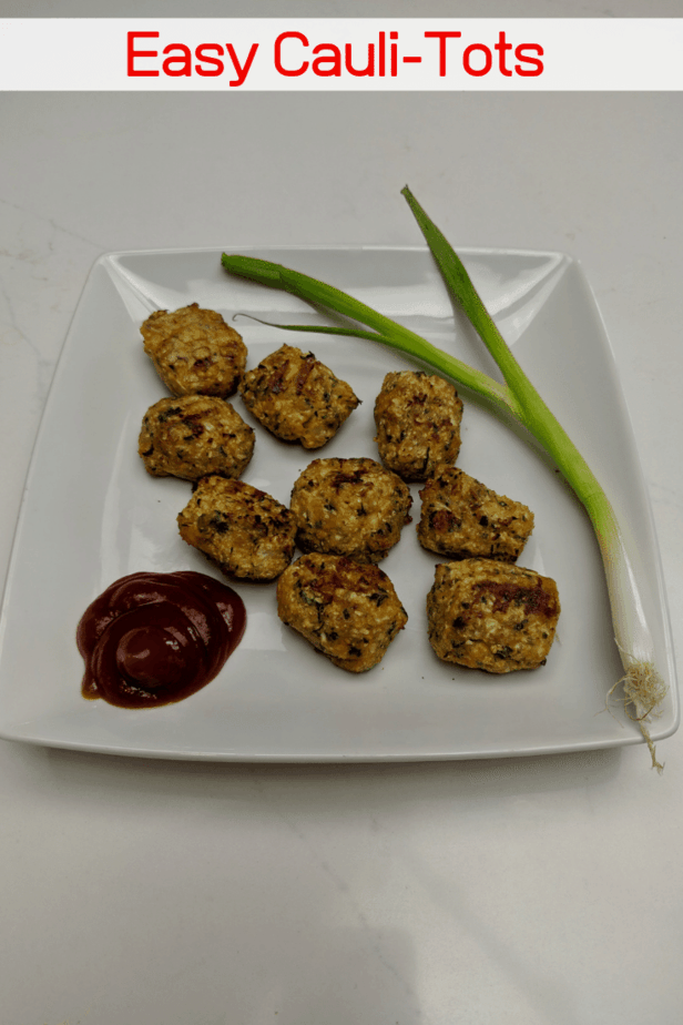 Baked Cauliflower Tots