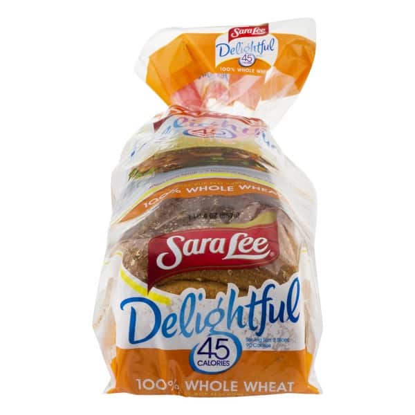 Sara Lee 45 calorie bread and delightful