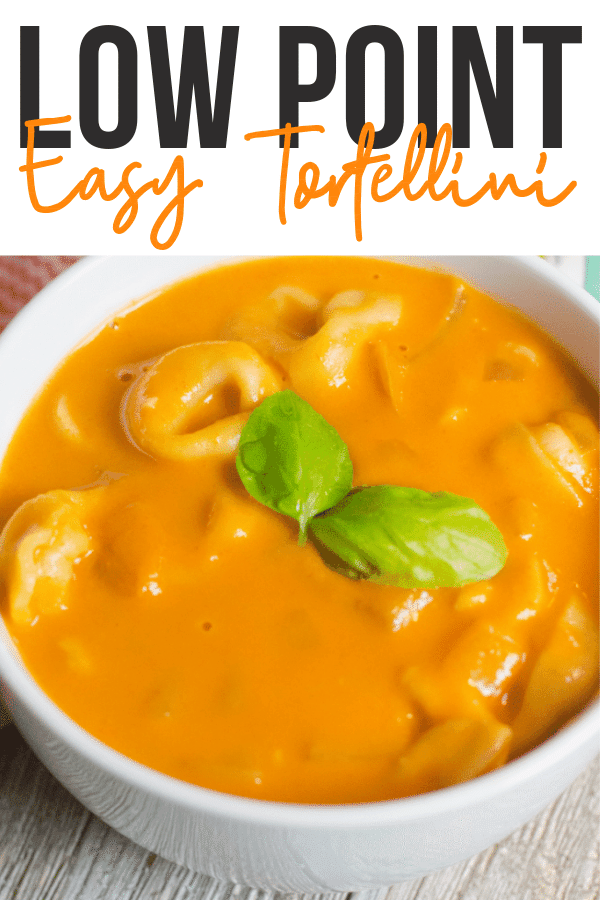 instant pot tortellini low points