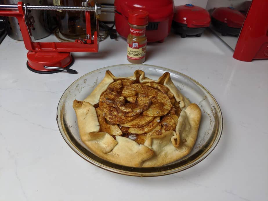 WW Friendly apple pie