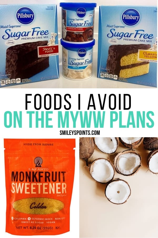 Foods I Avoid on myWW