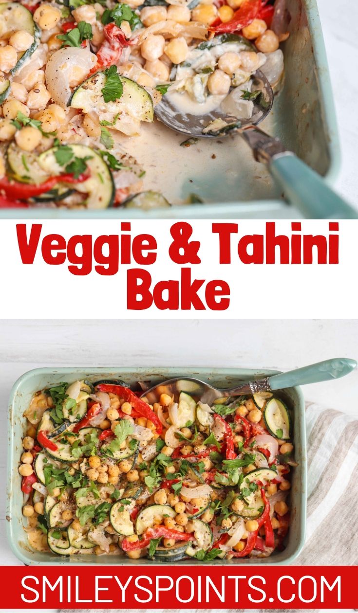 Vegetable and Tahini Tray Bake