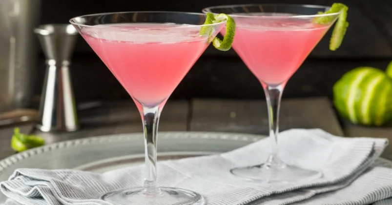 Pink Grapefruit Martini