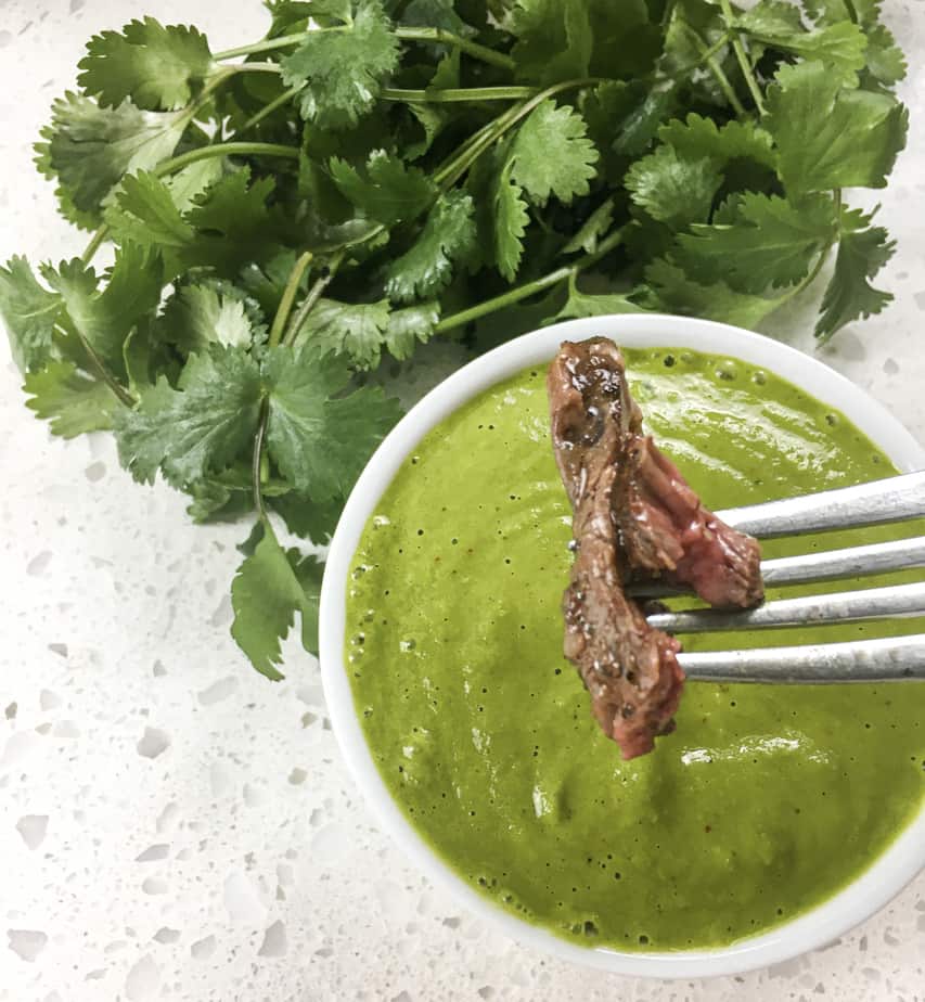 easy chimichurri sauce