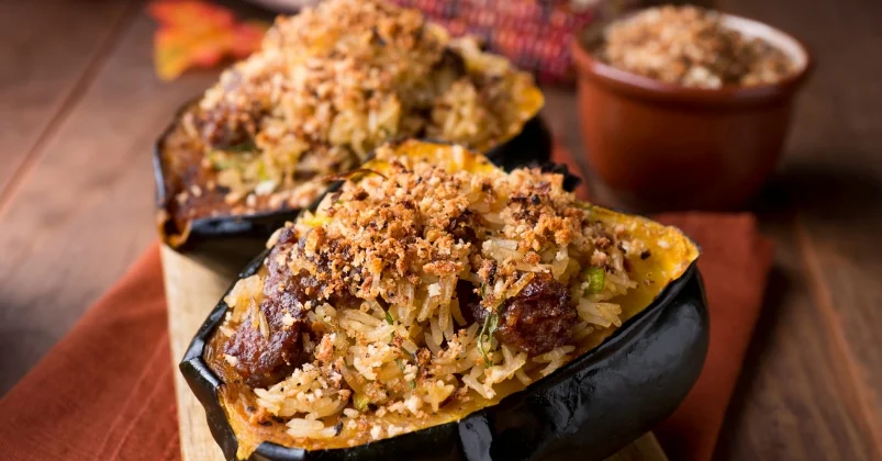 Stuffed Acorn Squash