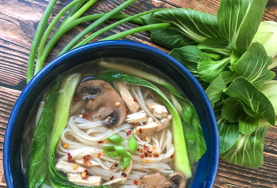 SV Chicken Bok Choy Soup